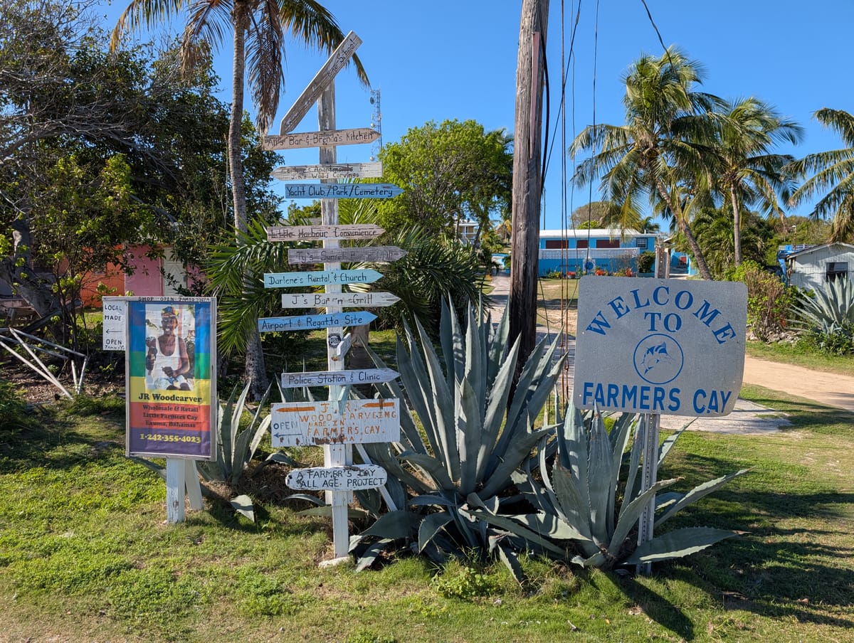 little farmer's cay, bahamas